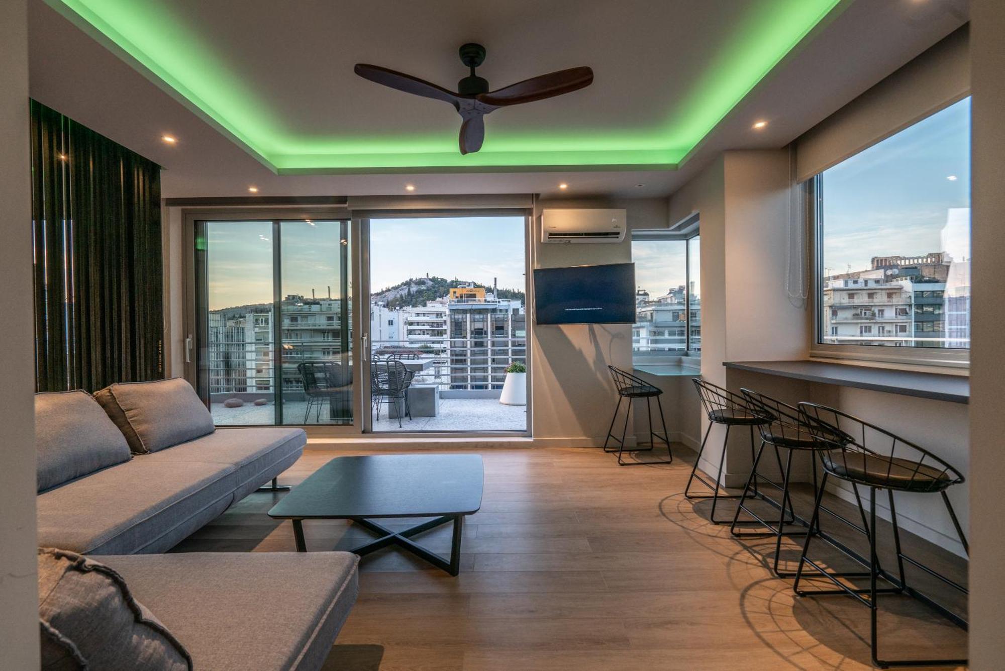 Appartement Akasha Loft à Athènes Extérieur photo